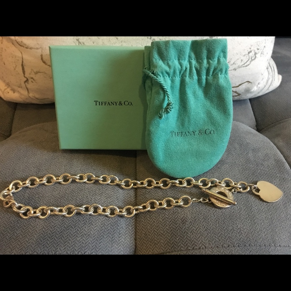 💯% Authentic Tiffany& Co. Toggle Necklace